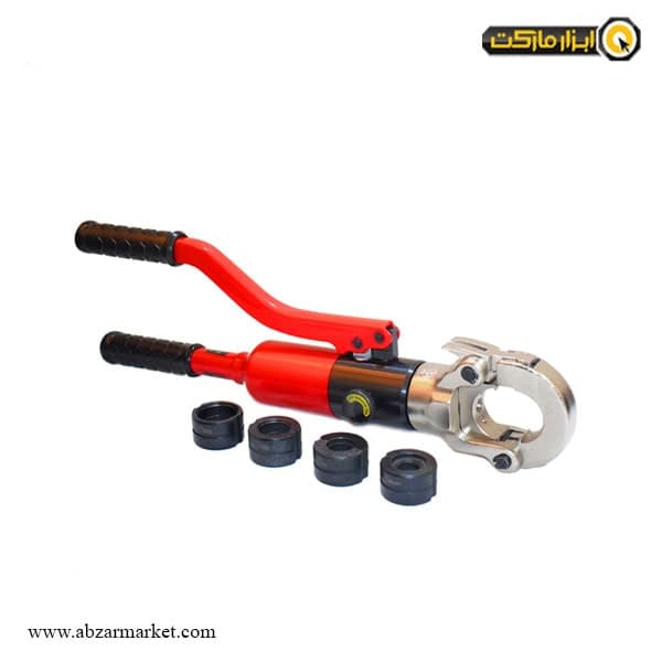 پرس لوله پنج لایه دستی هیدرولیک شمس فک گردان مدل 4003