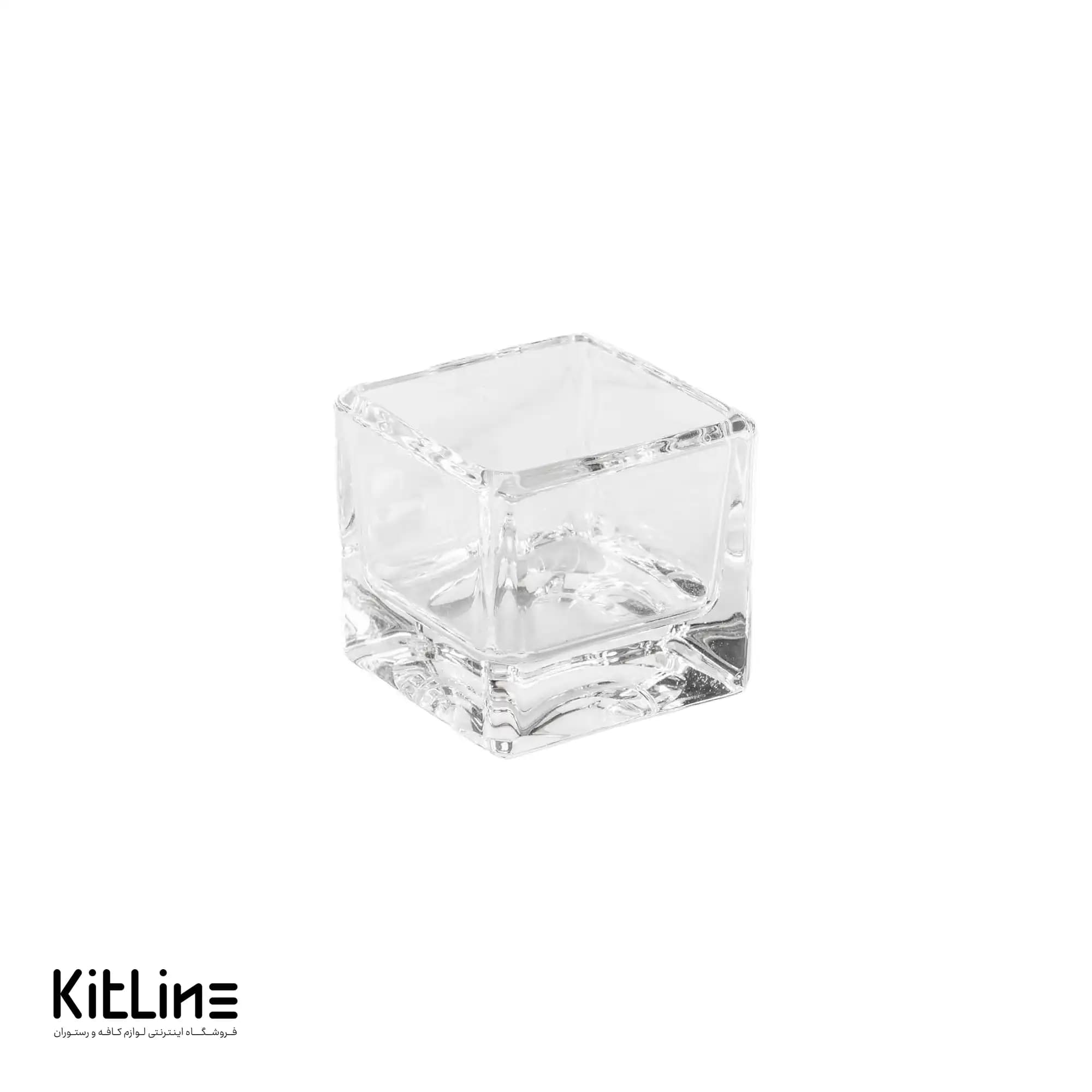 جا شمعی بلور ۵×۵.۵ سانتیمتری