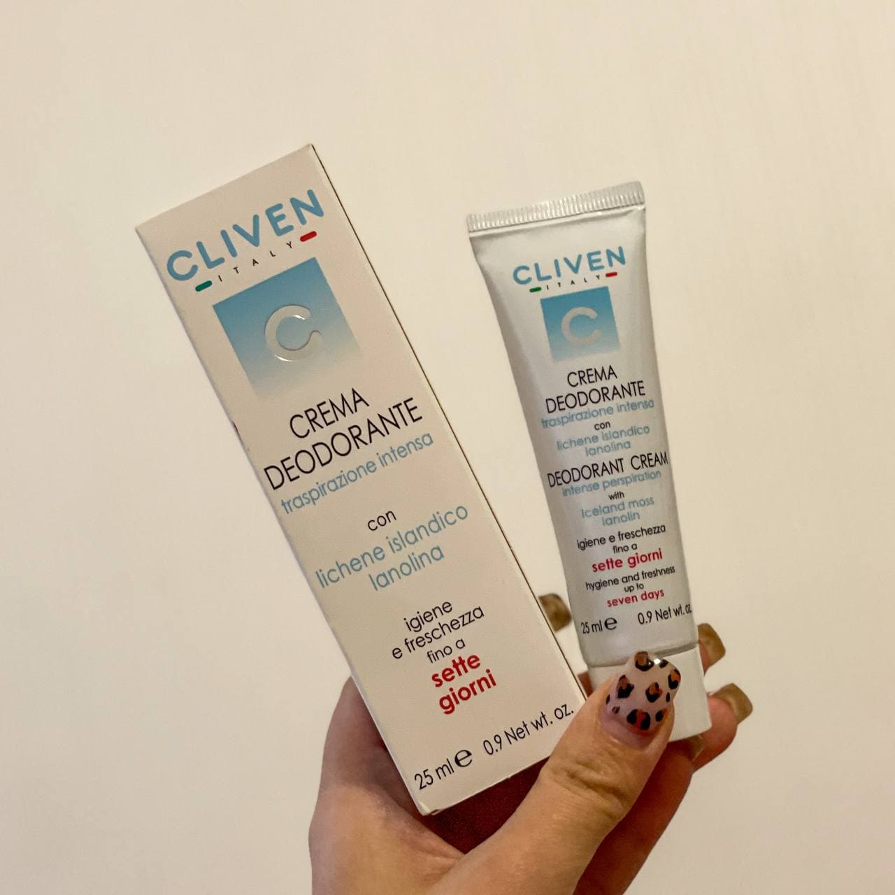 کرم دئودورانت 7 روزه کلیون Deodorant Cream حجم 25 میلی لیتر