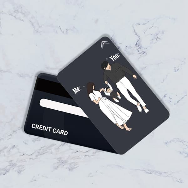 استیکر کارت بانکی مدل خانوادگی کد CAE248-K