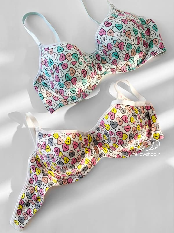 سوتین کاپدار نخی فنردار Anit آنیت کد 26281 پاستیلی قلبی