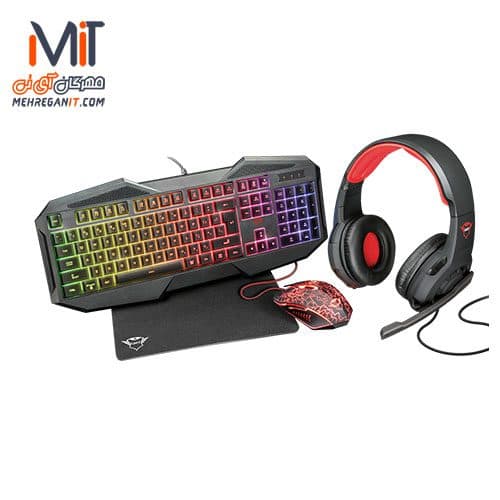 ست گیمینگ تراست مدل UK GXT 788RW 4 IN 1
