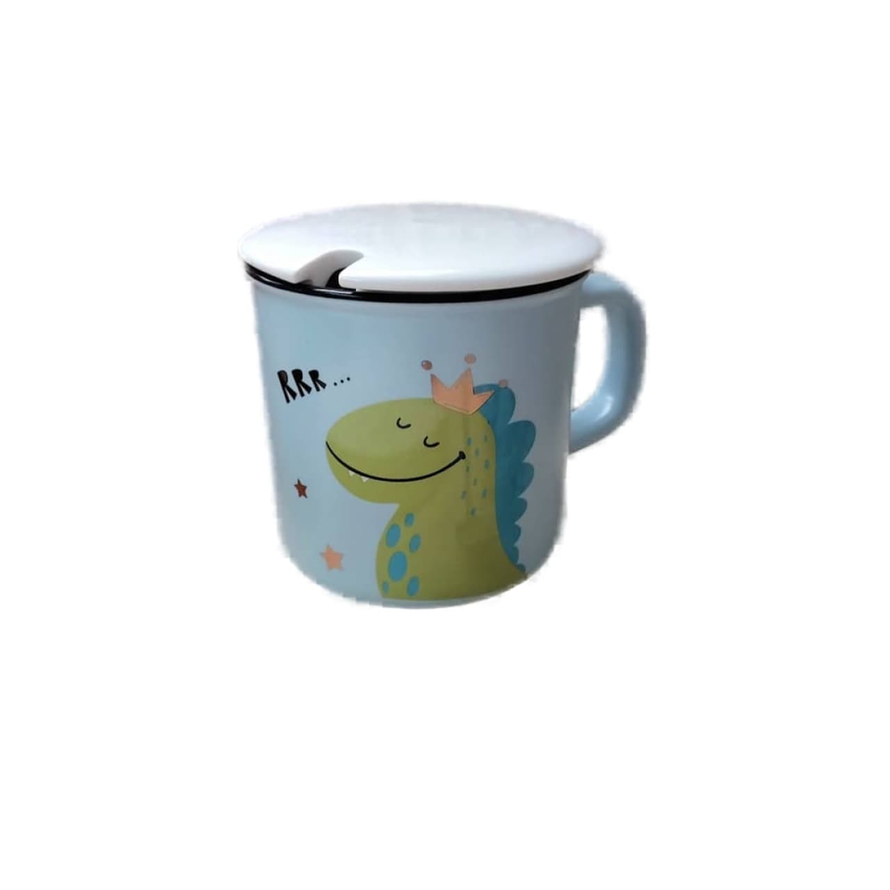 ماگ دایناسوری درب دار سرامیکی