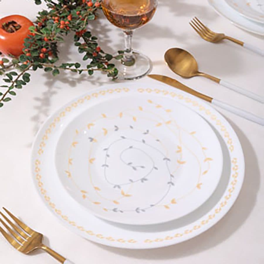 سرویس غذاخوری 28 پارچه مدل پیچک پارس اپال کد 942