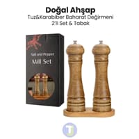 ادویه ساب چوبی ۲ عددی تکنوجت Tj6569 قهوه ای با استند