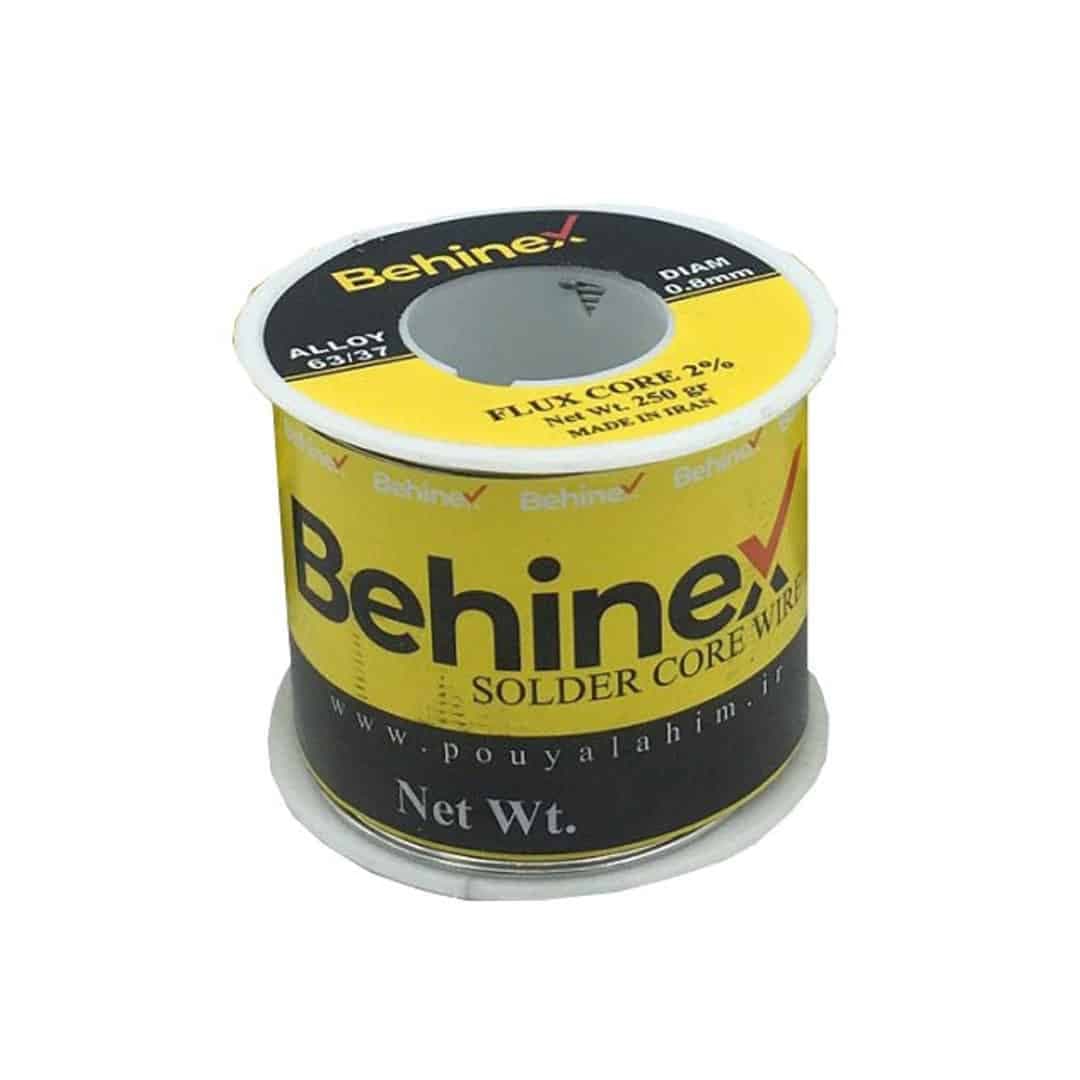 سیم لحیم 0.8 میلی متر 100 گرم مارک بهینکس