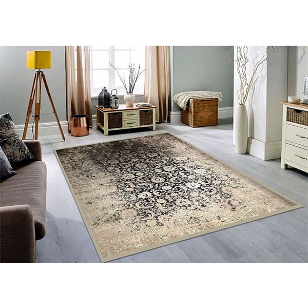 کاور فرش طرح مدرن نگین ترمه مدل 242