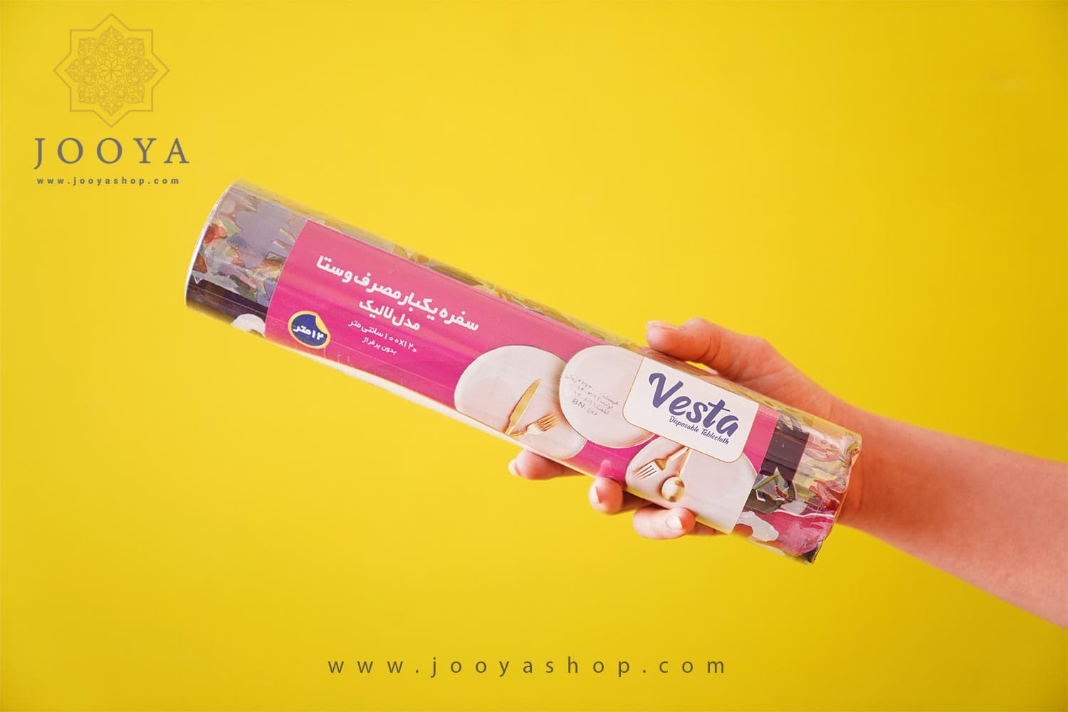 سفره یک بار مصرف رولی لالیک عرض 120