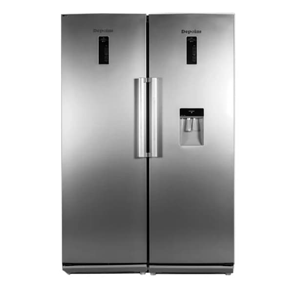 یخچال فریزر دوقلو دیپوینت مدل D5is سیلور