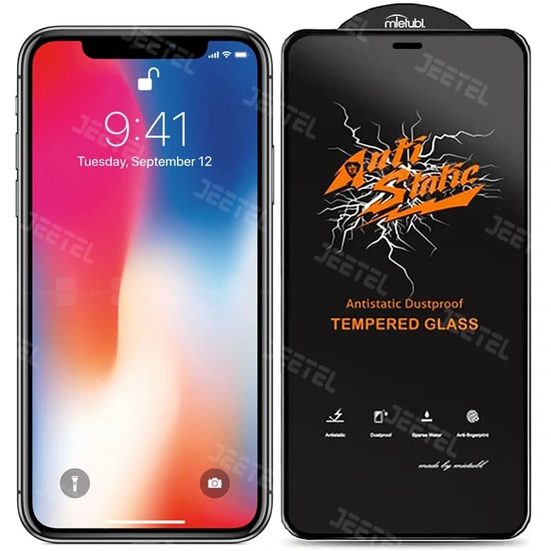 محافظ صفحه نمایش گوشی IPHONE X آنتی استاتیک اورجینال (Mietubl)