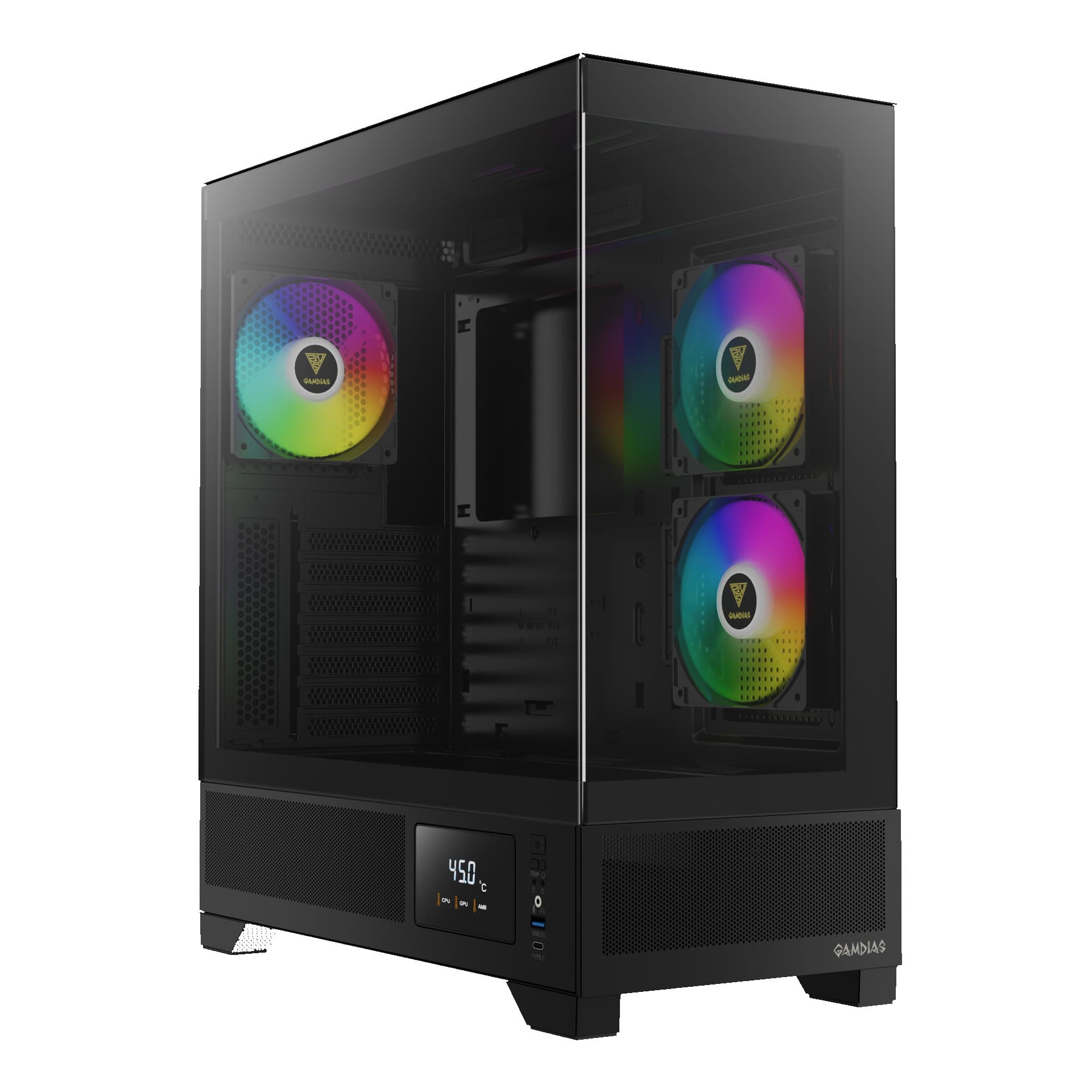 کیس گیم دیاس مدل Gamdias Atlas M1 – Black