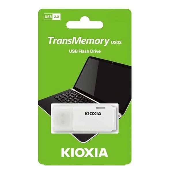 فلش مموری USB 2.0 کیوکسیا مدل KIOXIA TransMemory U202 ظرفیت 32 گیگابایت