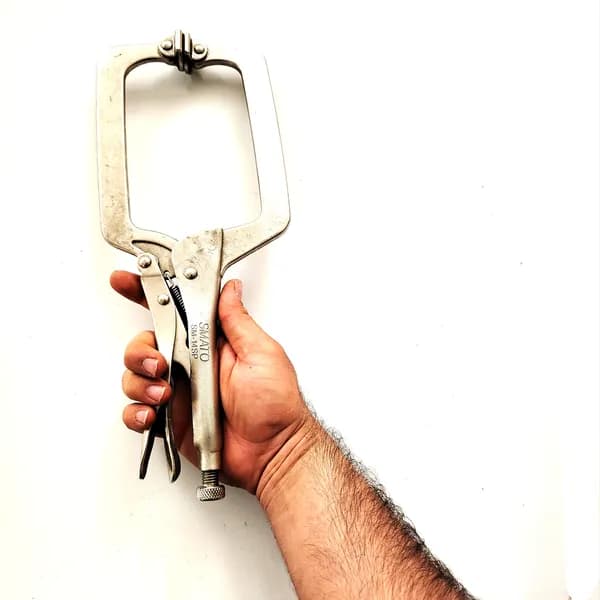 انبر قفلی استوک ورق گیر سایز 7 SMATO مدلsm14sp