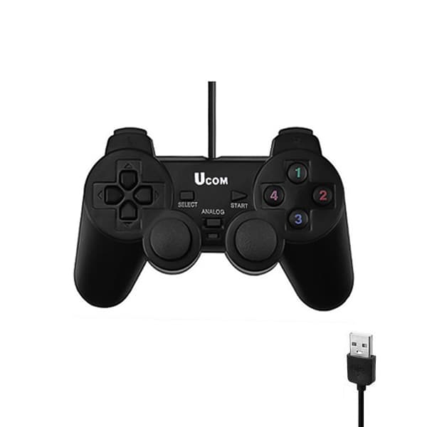 دسته بازی شوک دار UCOM مدل 1-208