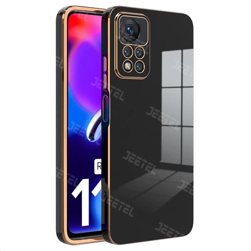 کاور مای کیس گلدلاین برای Xiaomi Redmi Note 11 Pro Plus (الکتروپلیتینگ 6D اورجینال)