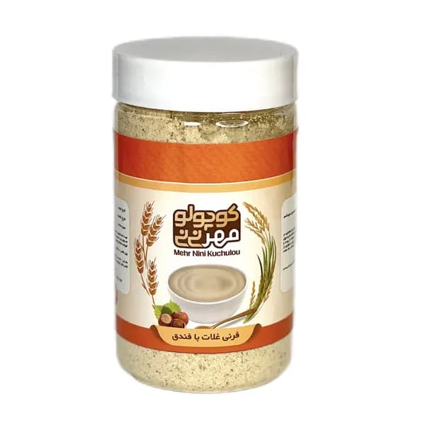 فرنی غلات با فندوق