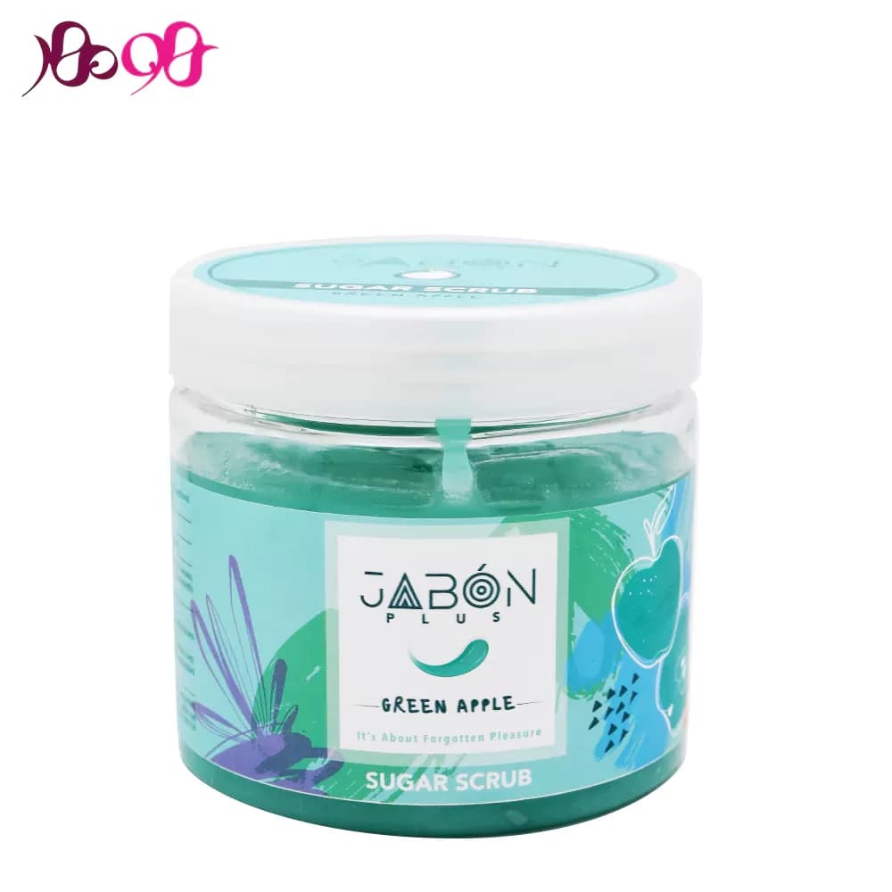 اسکراب بدن شکری سیب سبز ژبن پلاس JABON