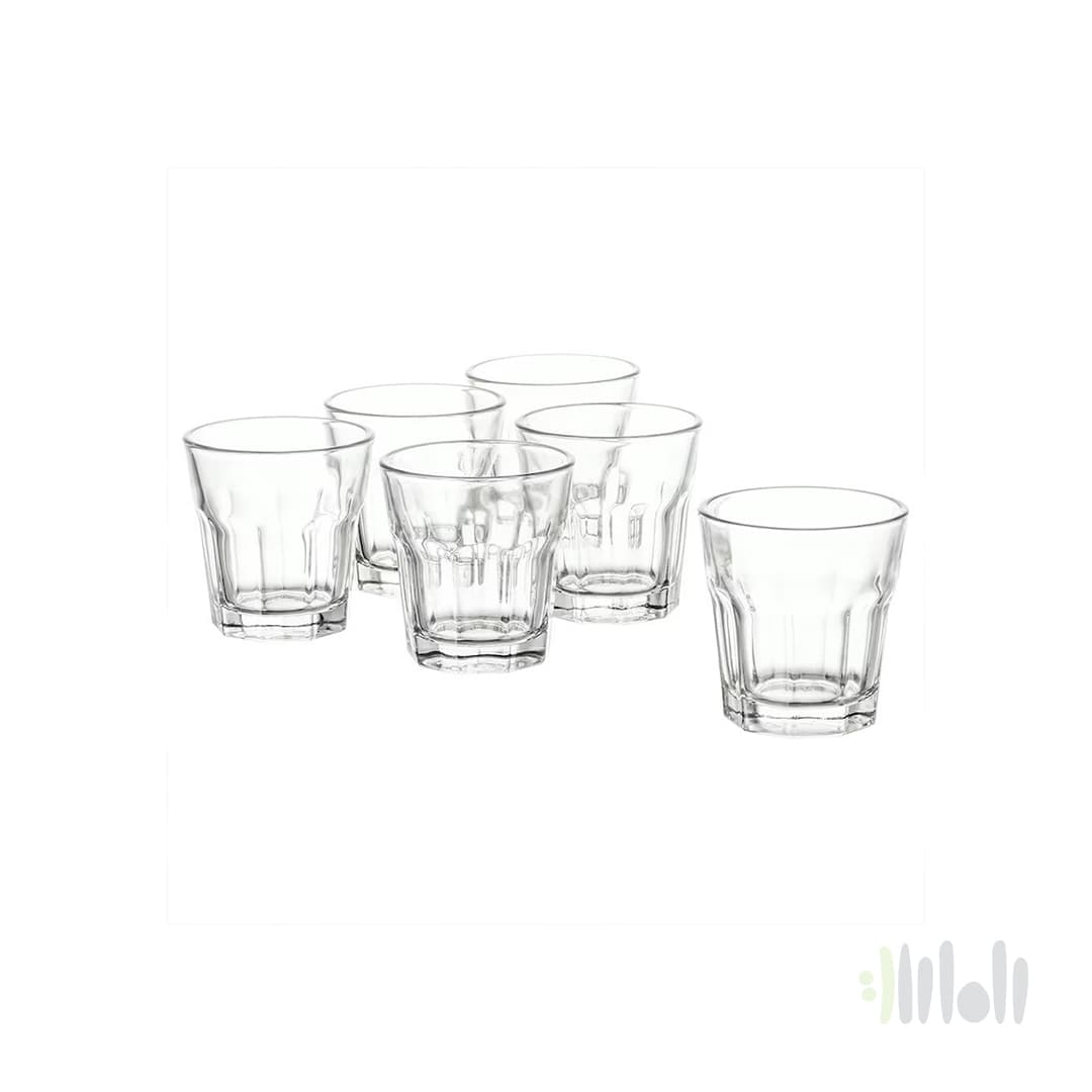 ست 6 تایی لیوان شات ایکیا POKAL