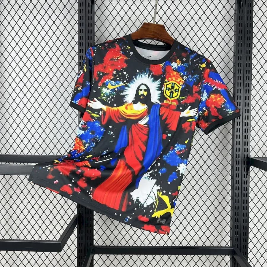 لباس کانسپت برزیل 2025 رنگی | هوادار