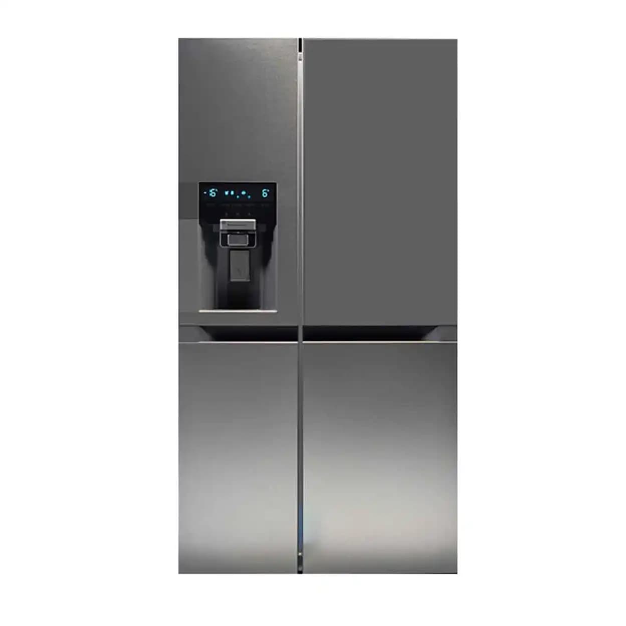 یخچال فریزر ساید بای ساید دوو سری سین سان 32 فوت مدل SXI20-10S استیل