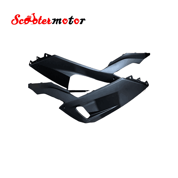 قاب (کاور فلاپ) کاور رکاب مشکی مات طرح کلیک 150 (جفتی)