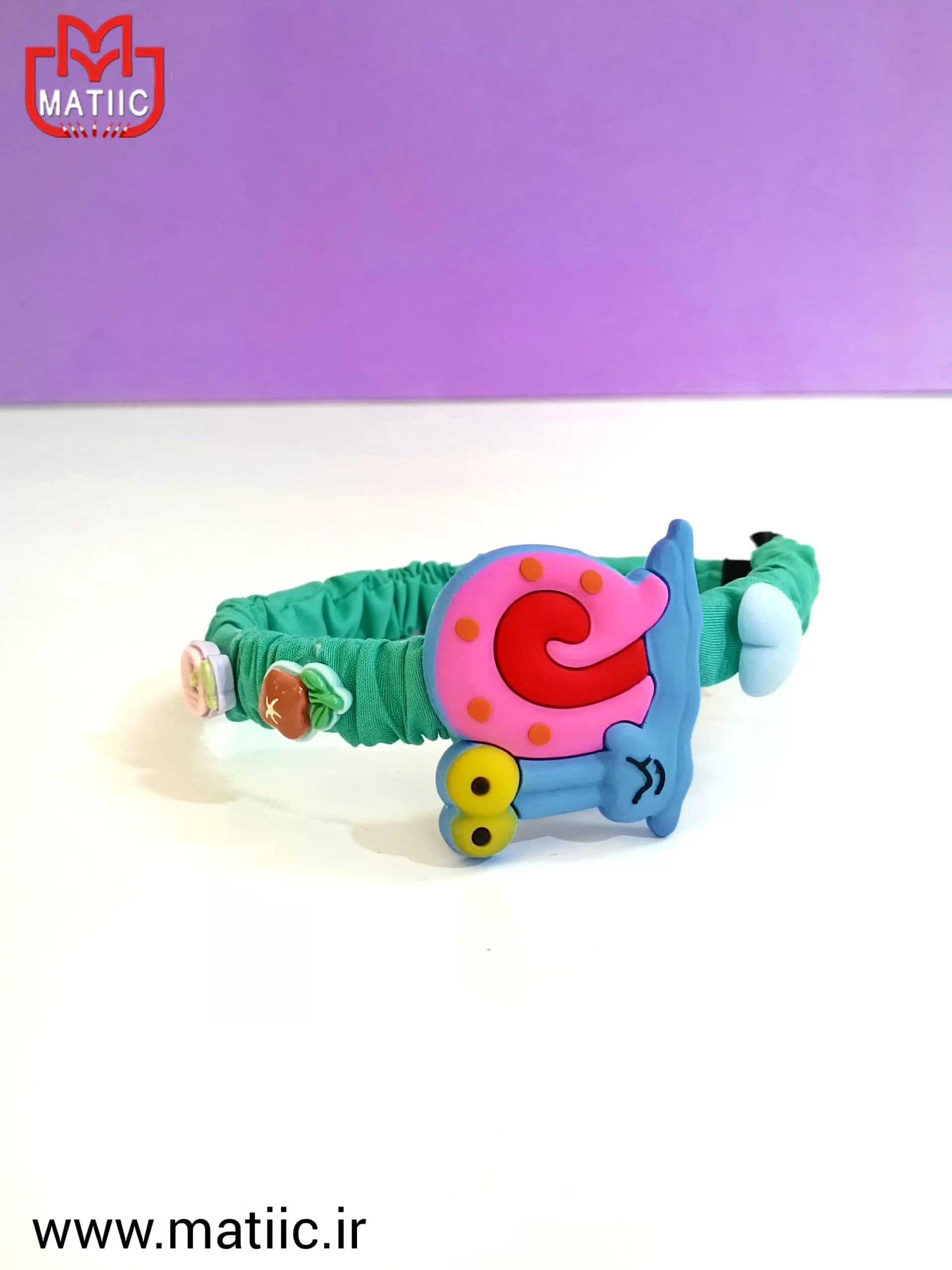 تل مو دخترانه مدل حلزون گری