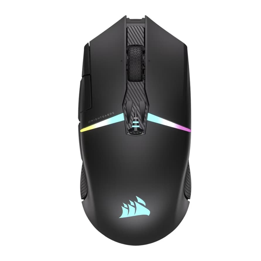 ماوس گیمینگ بی سیم کورسیر مدل NIGHTSABRE RGB