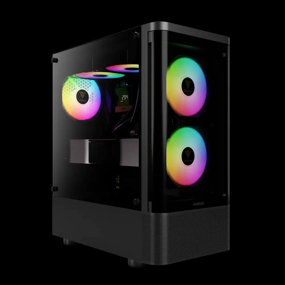 کیس گیم دیاس مدل Gamdias Talos E3 CG – Black