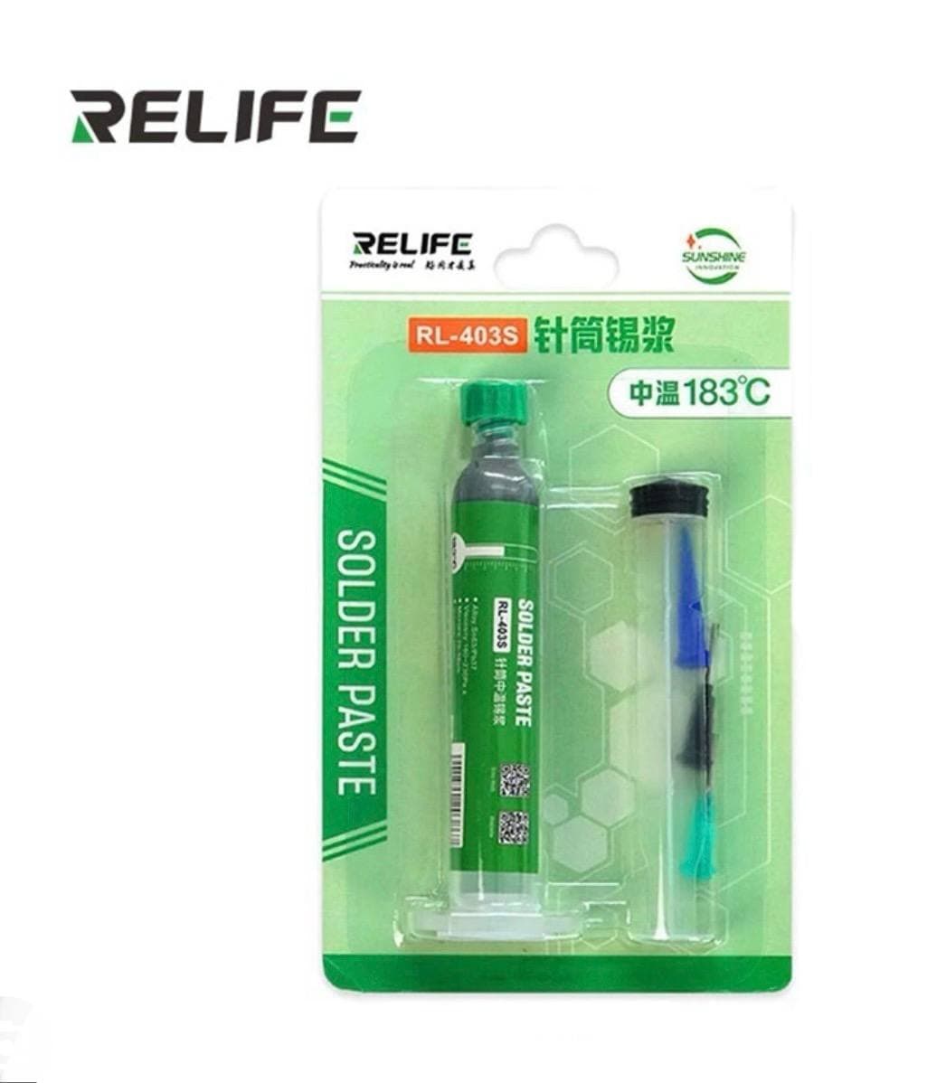 خمیر قلع سرنگی Relife RL-403s