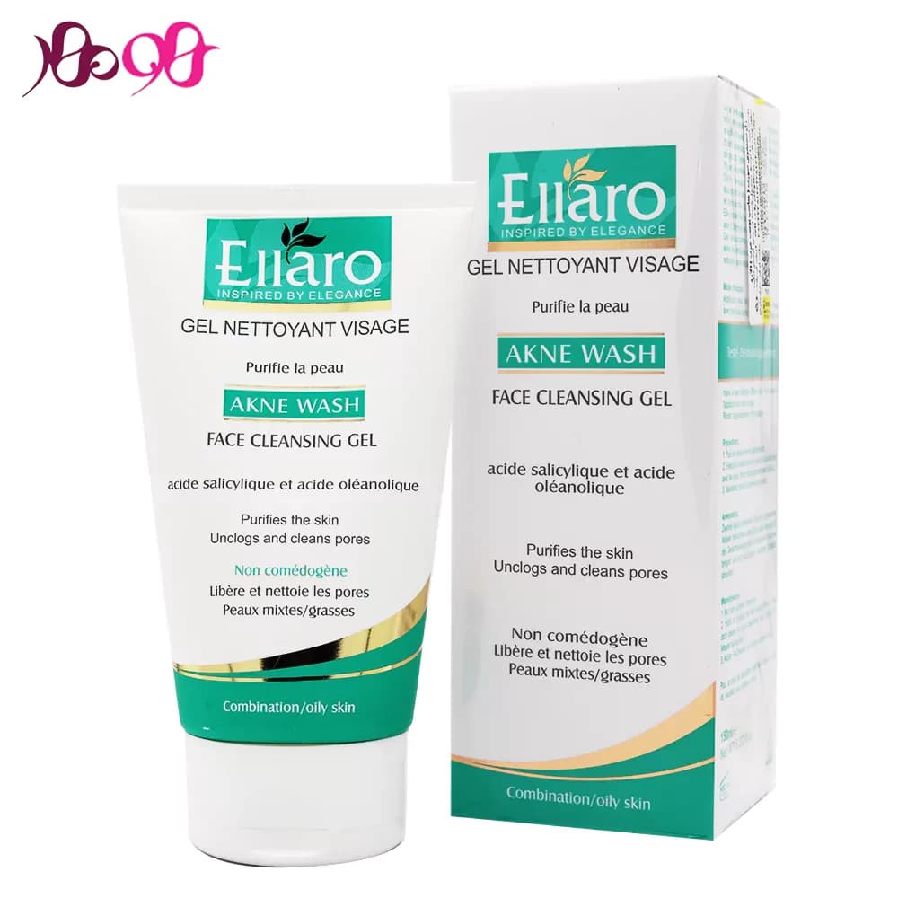 ژل شستشوی ضد جوش الارو Ellaro
