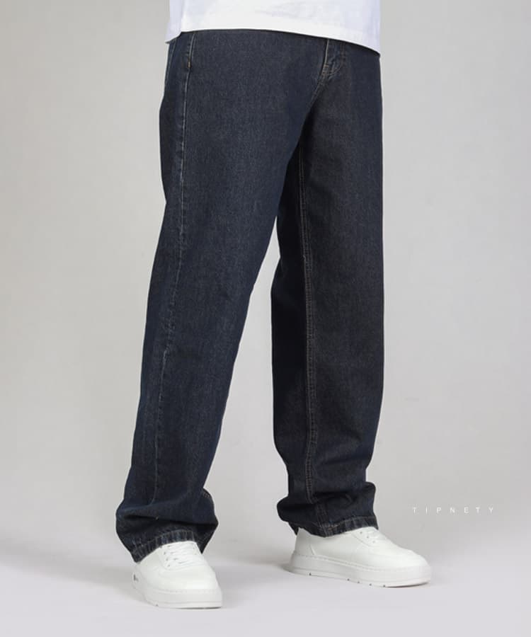 شلوار جین بگ مردانه ساده 3908