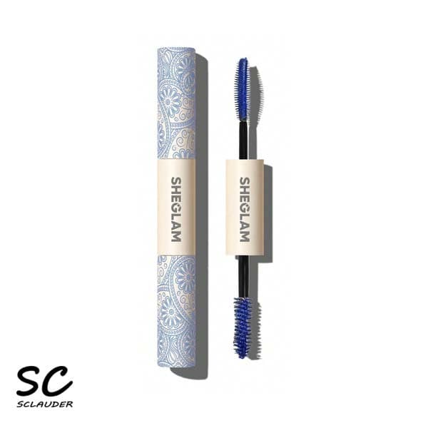 ریمل آبی دو سر شیگلم حجم دهنده و بلند کننده مدل All In One