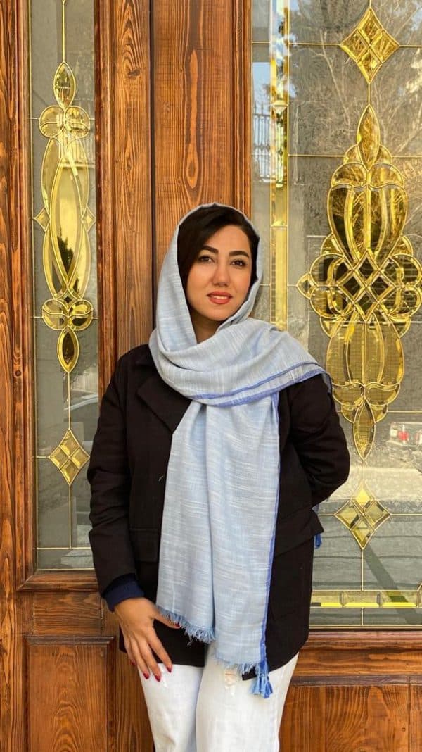 شال نخ لینن مهسان