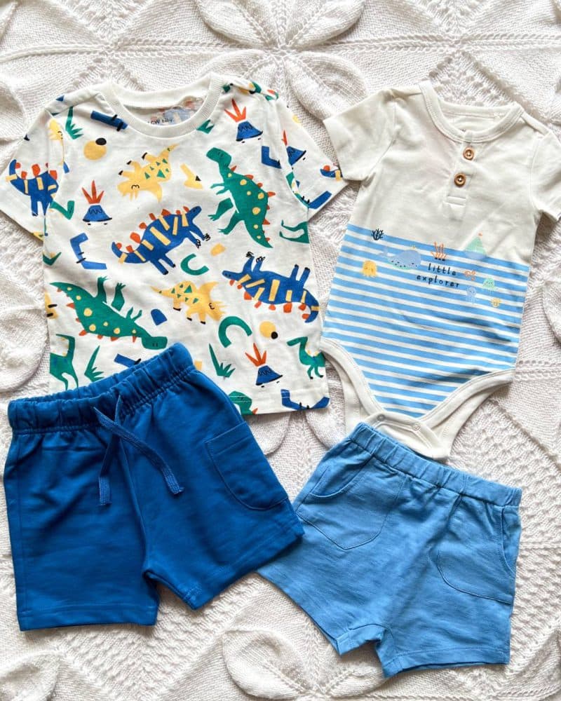 ست بادی شلوار و تیشرت شلوارک Lc waikiki