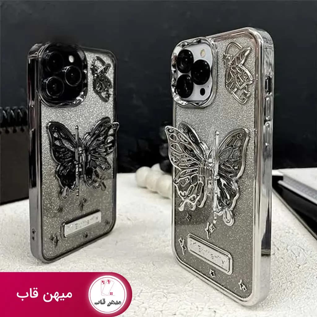 گارد گوشی آیفون پروانه شاین - کد (۲۸۳۴۰)