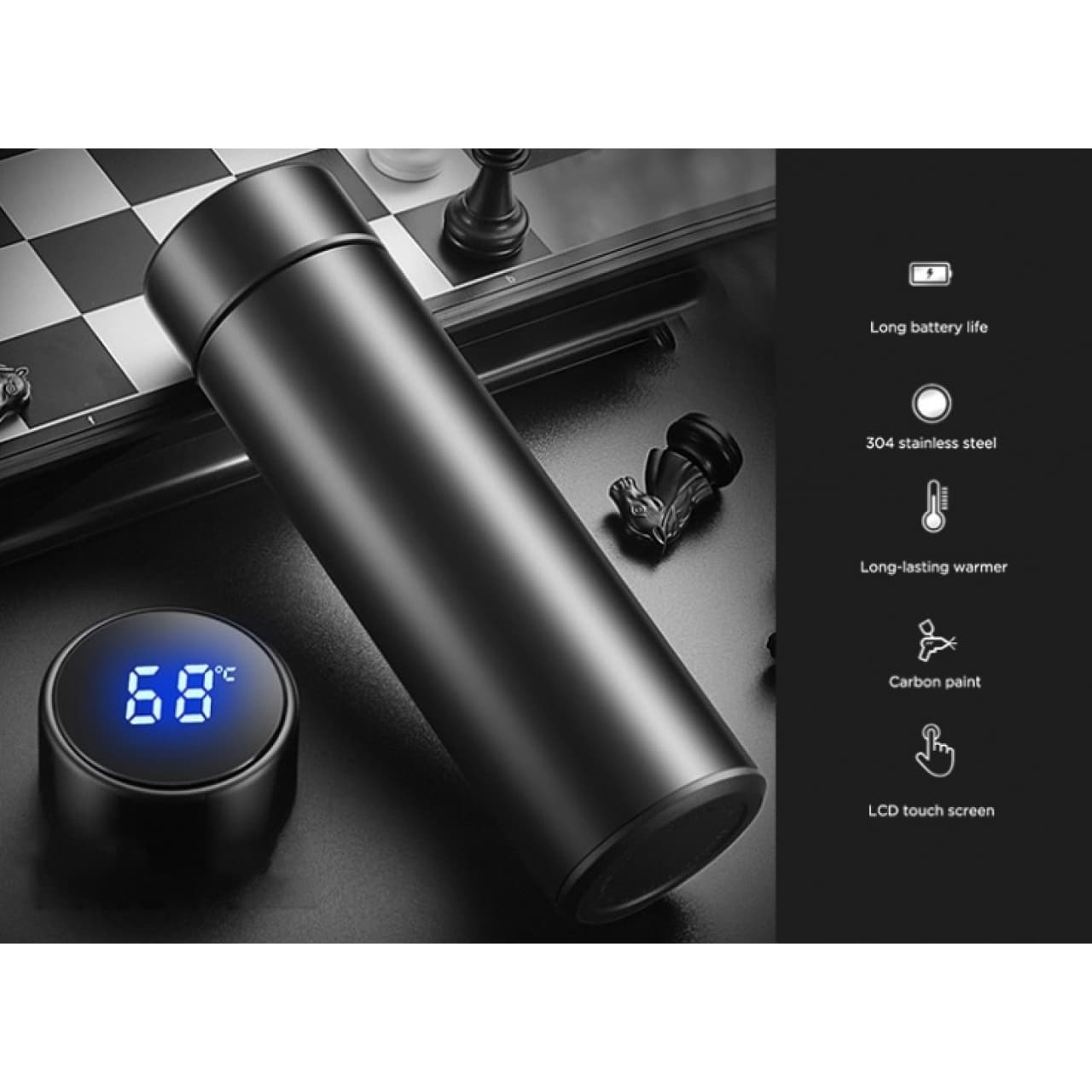 فلاسک دماسنج دار مدل vacuum cup