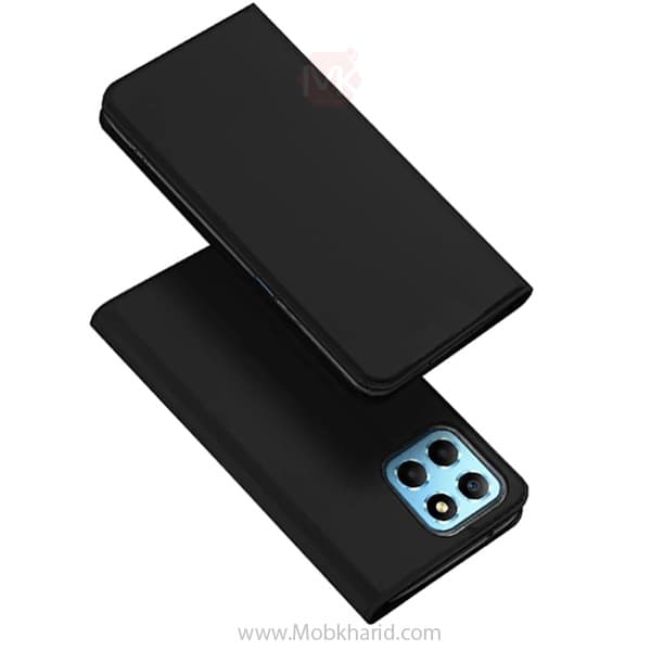 کیف محافظ آنر leather Flip Cover | Honor X8 5G