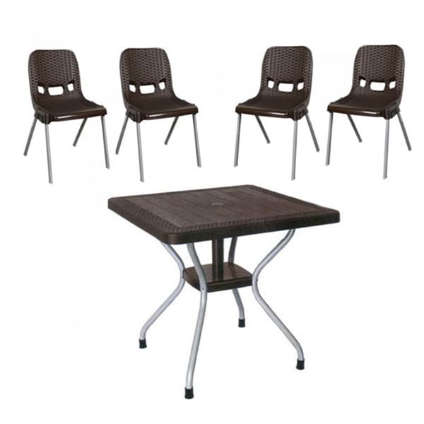 ست میز و صندلی ناصر پلاستیک مدل 881-623