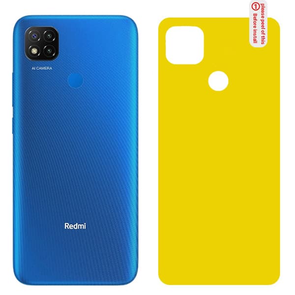 لیبل نانو پشت شیائومی Redmi 9C