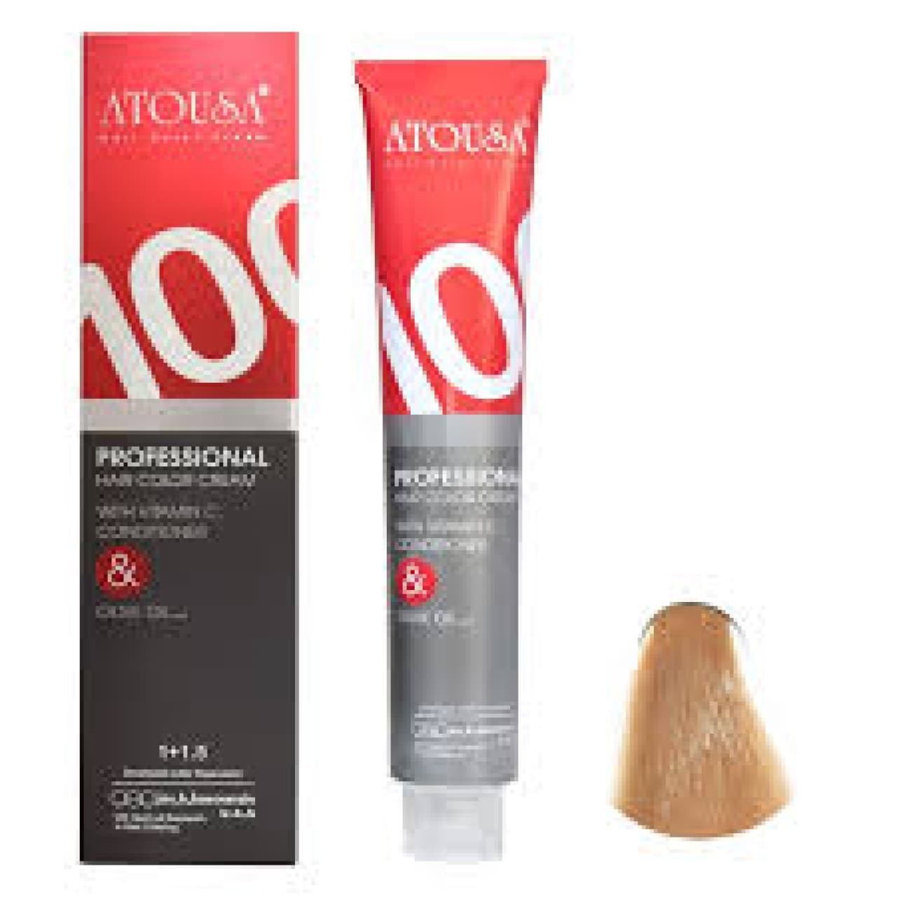 رنگ مو آتوسا شماره 9/31 حجم 100ml رنگ بلوند بژ خیلی روشن