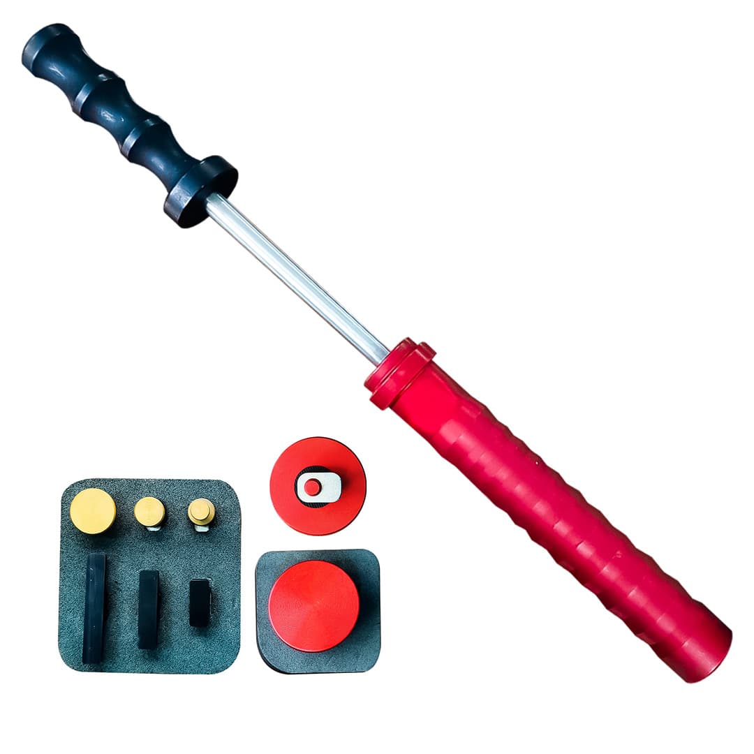 ضربه زن فنری حرفه ای صافکاری بدون رنگ به همراه سری چسب زنده مدل PDR-MAX25