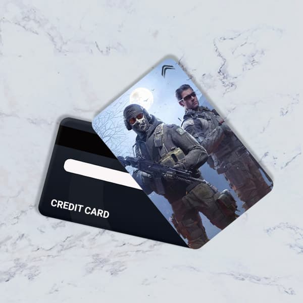 استیکر کارت بانکی مدل کالاف دیوتی کد CAF72-K