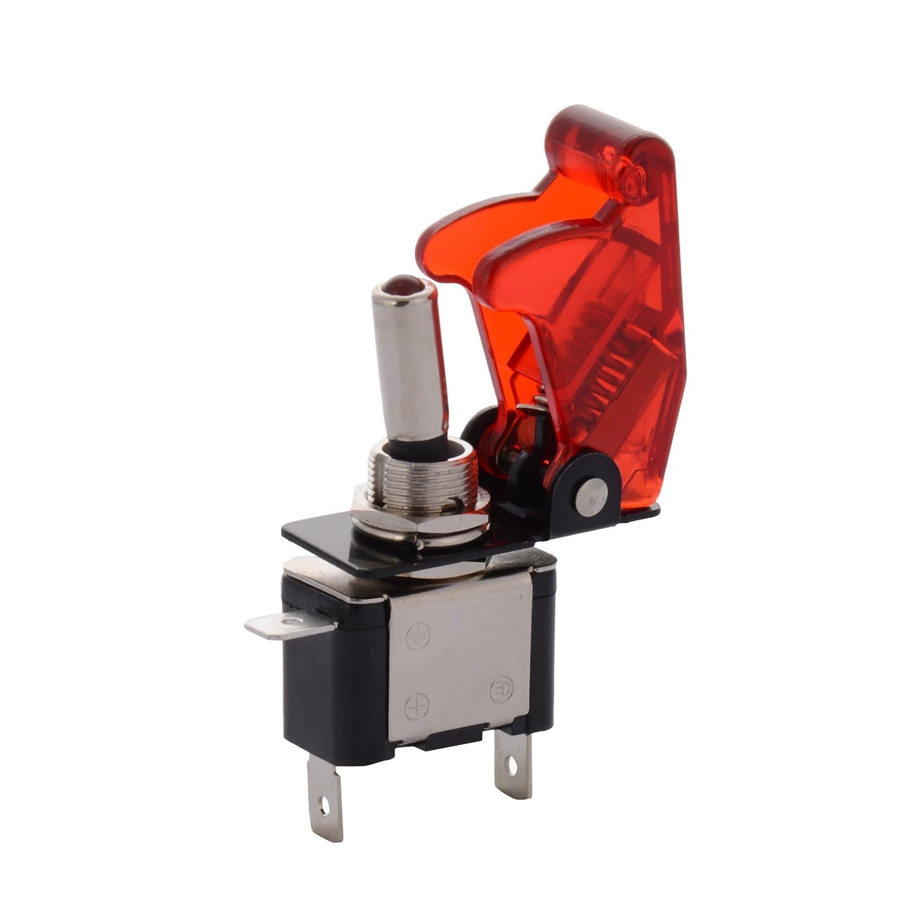 کلید خلبانی محافظ دار 20 آمپر چراغ قرمز