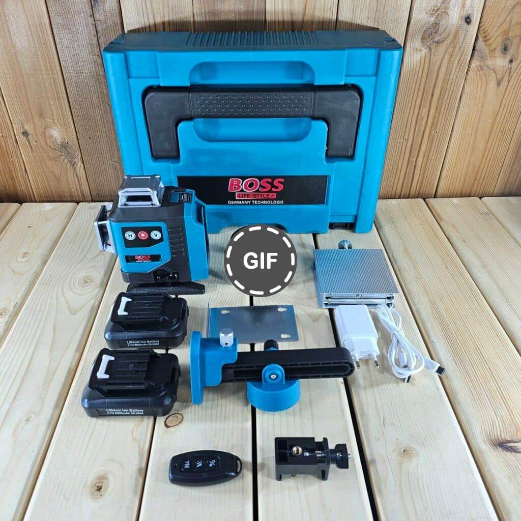 تراز لیزری 16 خط نور سبز باس مدل BOSS-16LINE