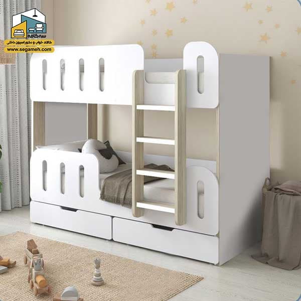 تخت خواب دوطبقه BTDP133