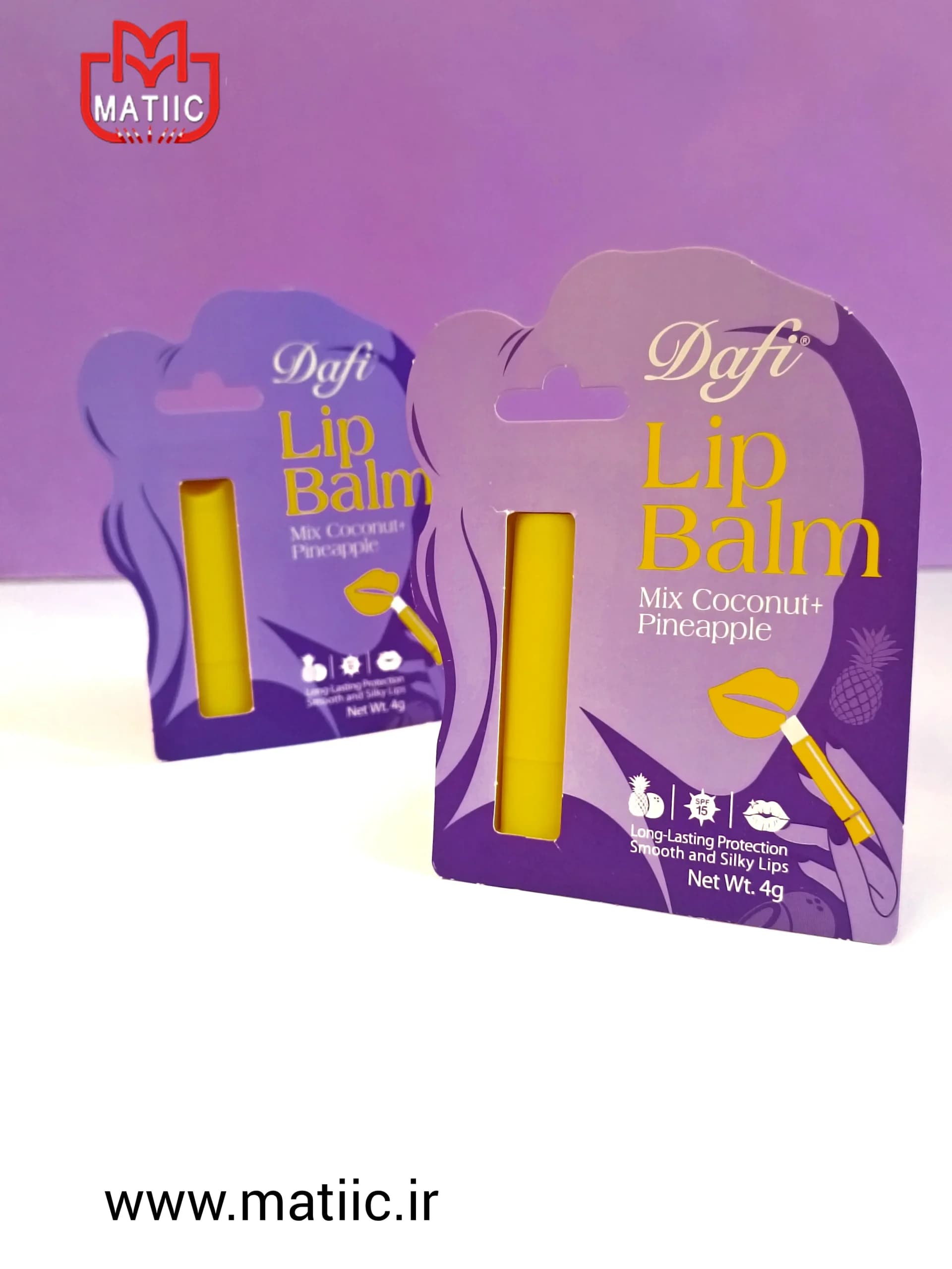 بالم لب دافی آناناس نارگیل