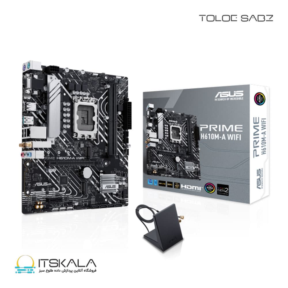 مادربرد ایسوس ASUS PRIME H610M A WIFI