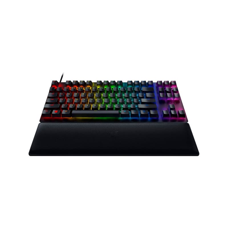 کيبورد گیمینگ ريزر مدل (Purple Switch) RAZER HUNTSMAN V2 TENKEYLESS