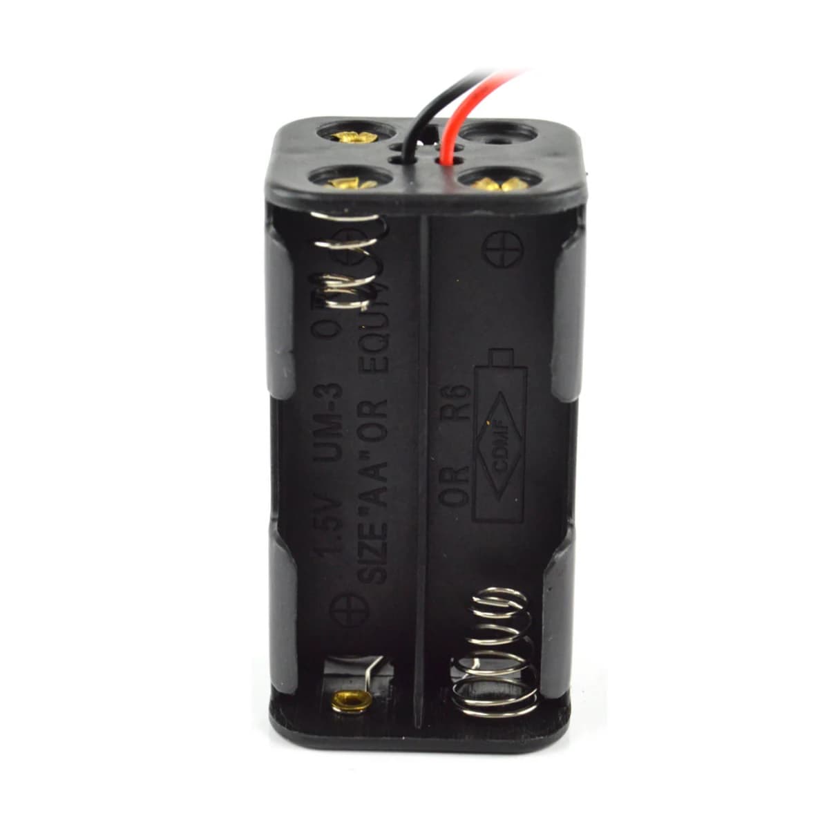 جا باتری قلمی 4 تایی مربعی سیم دار