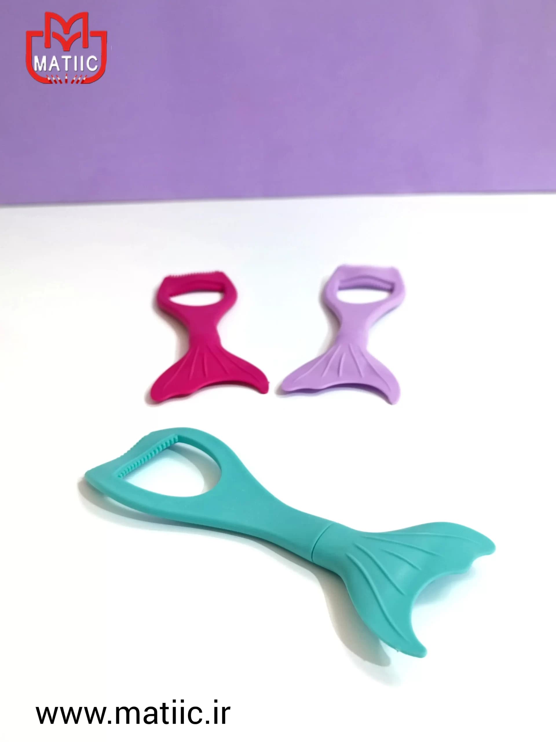 شابلون خط چشم و ریمل پری دریایی